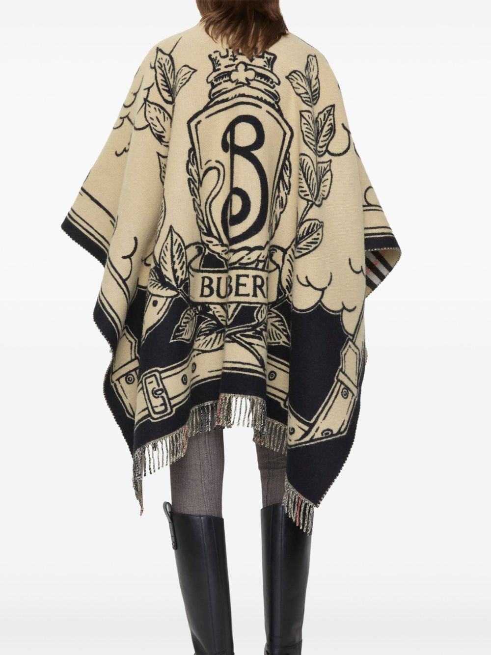 Equestrian Knight motif scarf - 3