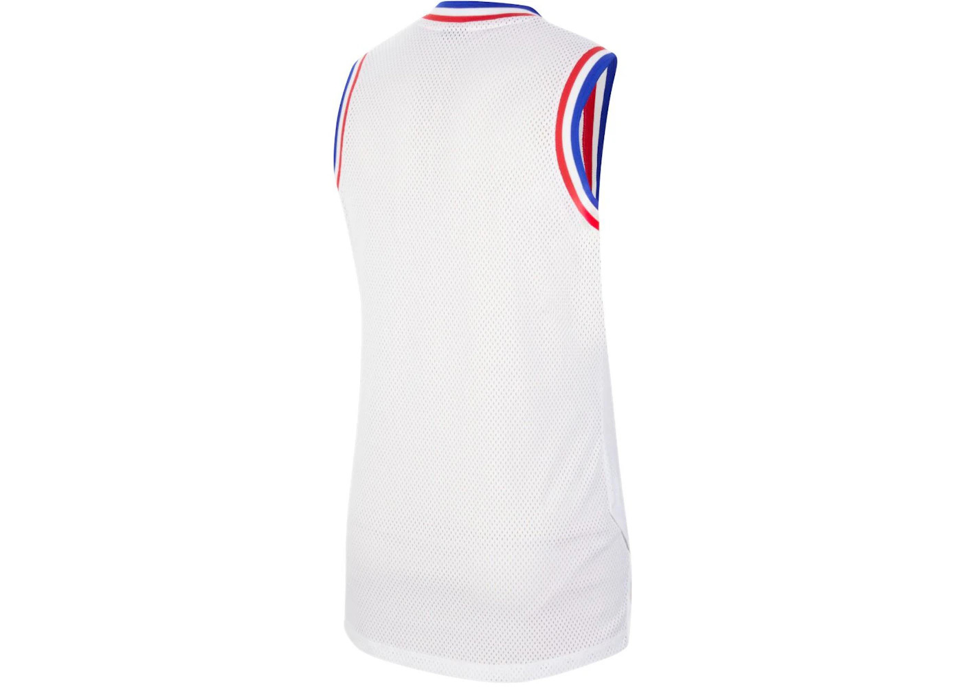 Nike FFF France Sleeveless Jersey White - 2