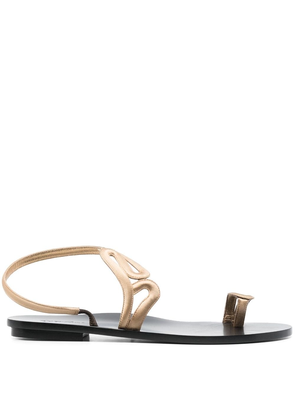 wrap-design sandals - 1