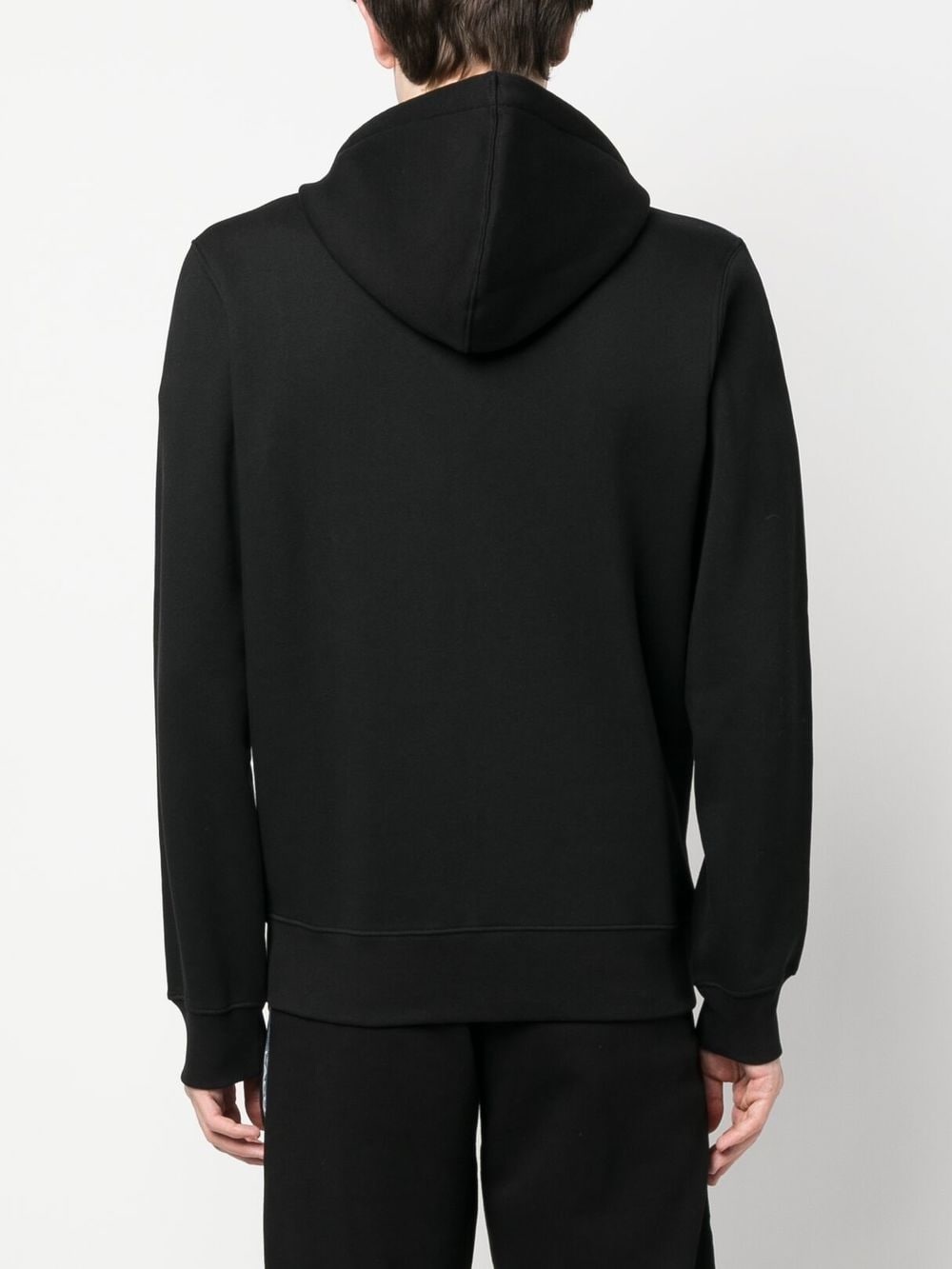 logo-patch cotton sweatshirt - 4