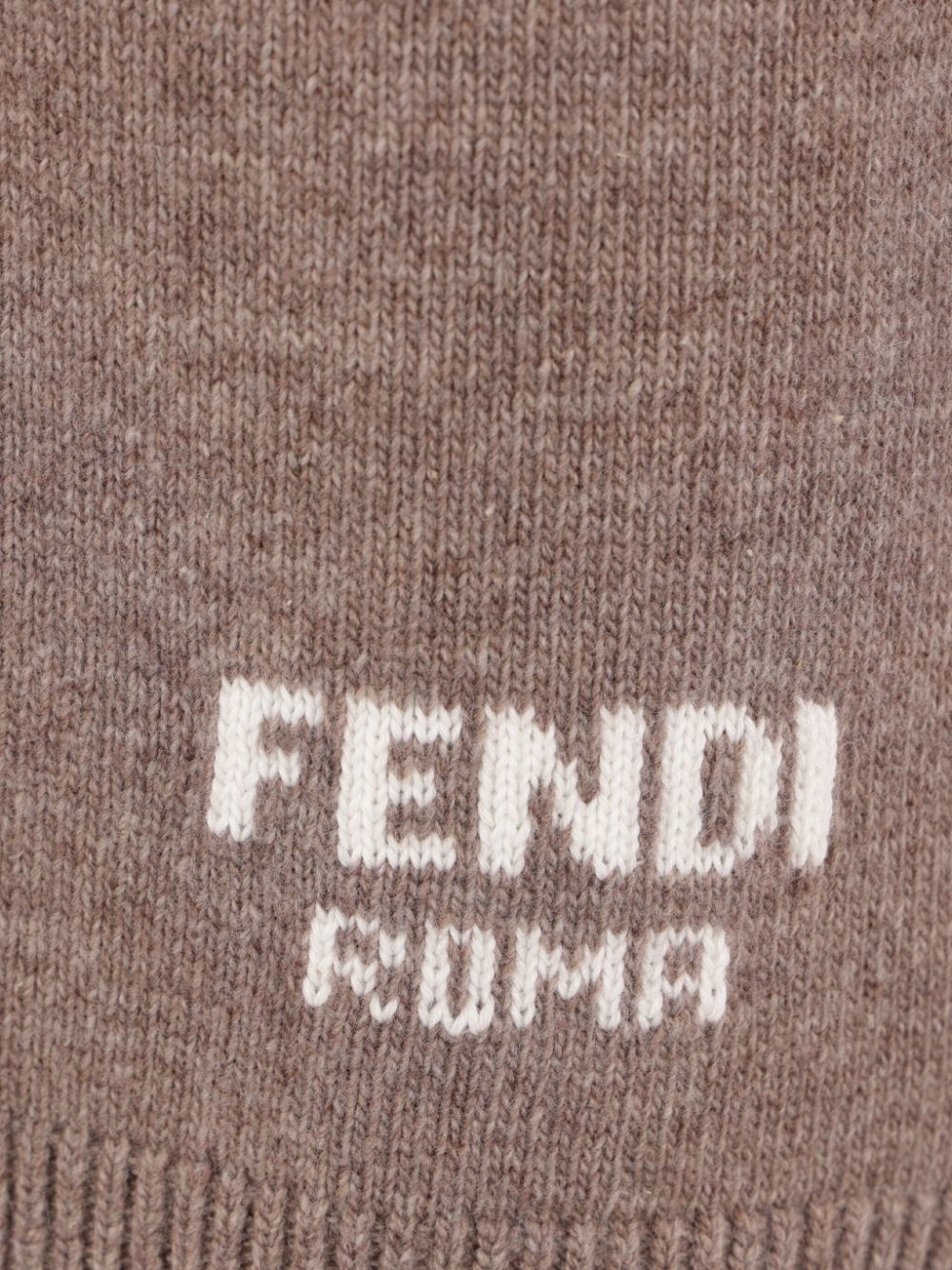 FENDI Wool and cashmere mini dress | tessabit | REVERSIBLE