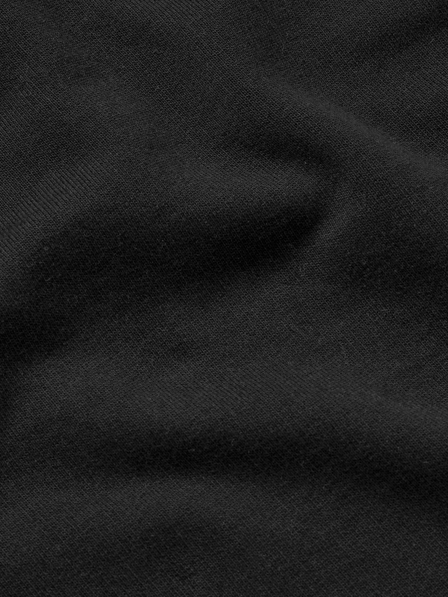 Brushed Loopback Cotton-Jersey Sweatshirt - 3
