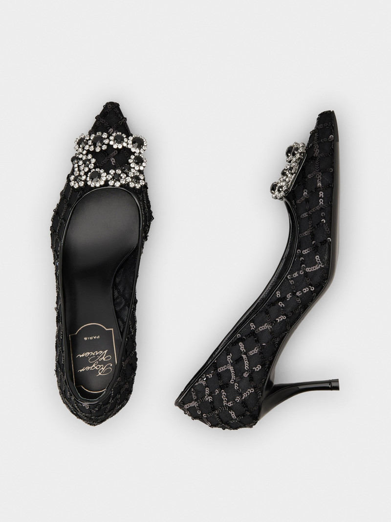 Efflorescence Pumps in net fabric 4