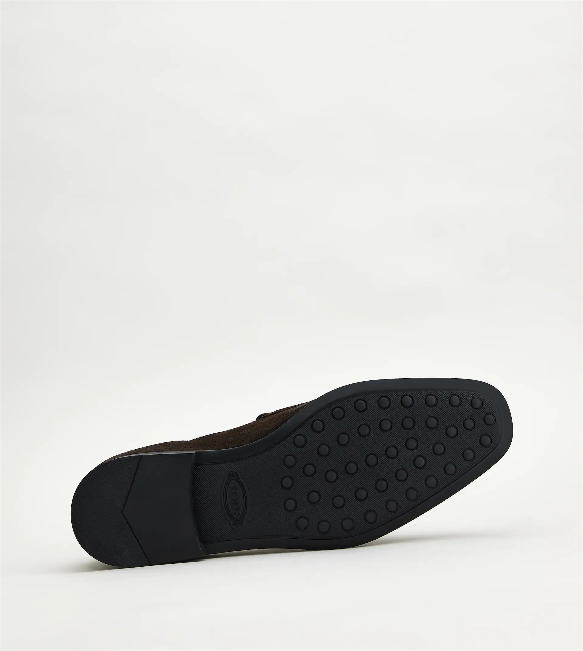 LOAFERS IN SUEDE - BROWN - 4