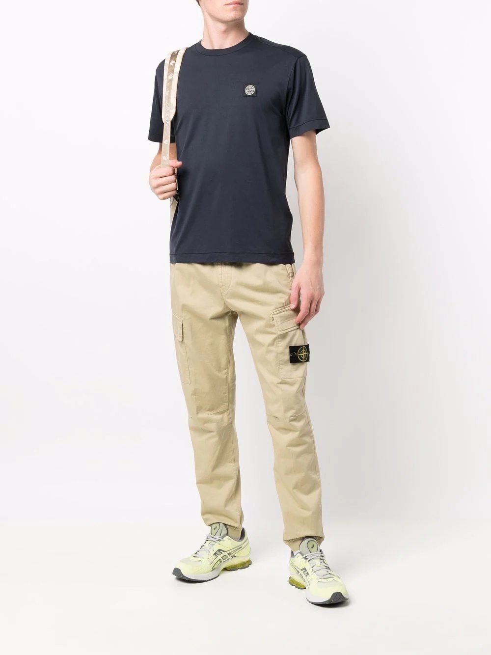 Compass-patch sweatpants - 2