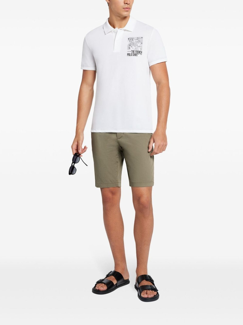 LACOSTE Movement graphic-print polo shirt outlook