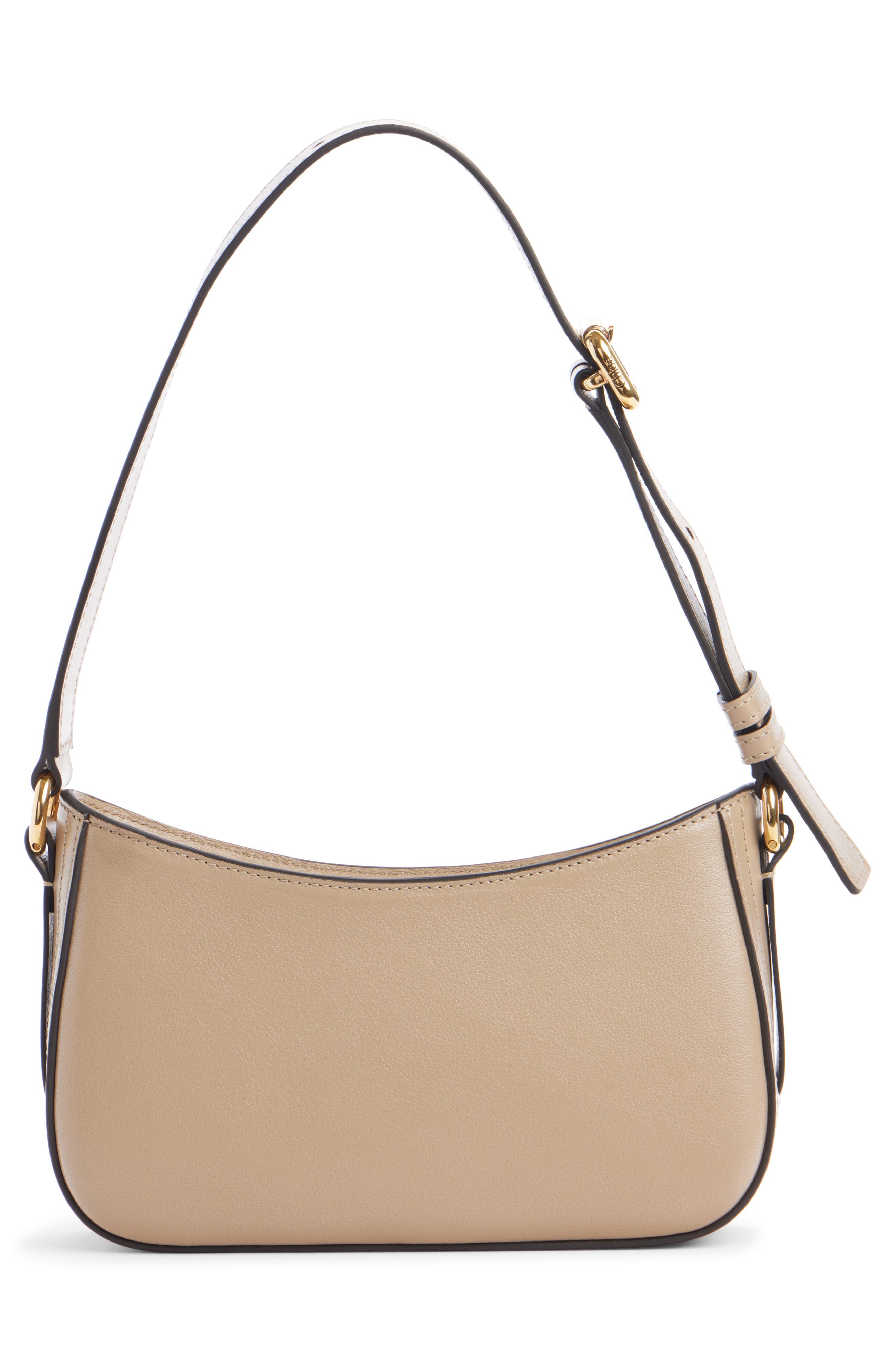 Chloé Mini Horse Medal Leather Shoulder Bag in Boyish Brown at Nordstrom - 3