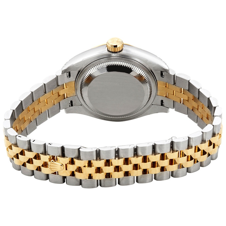 Rolex Lady Datejust 28 Silver Dial Steel and 18K Yellow Gold Jubilee Watch 279163SDJ - 3