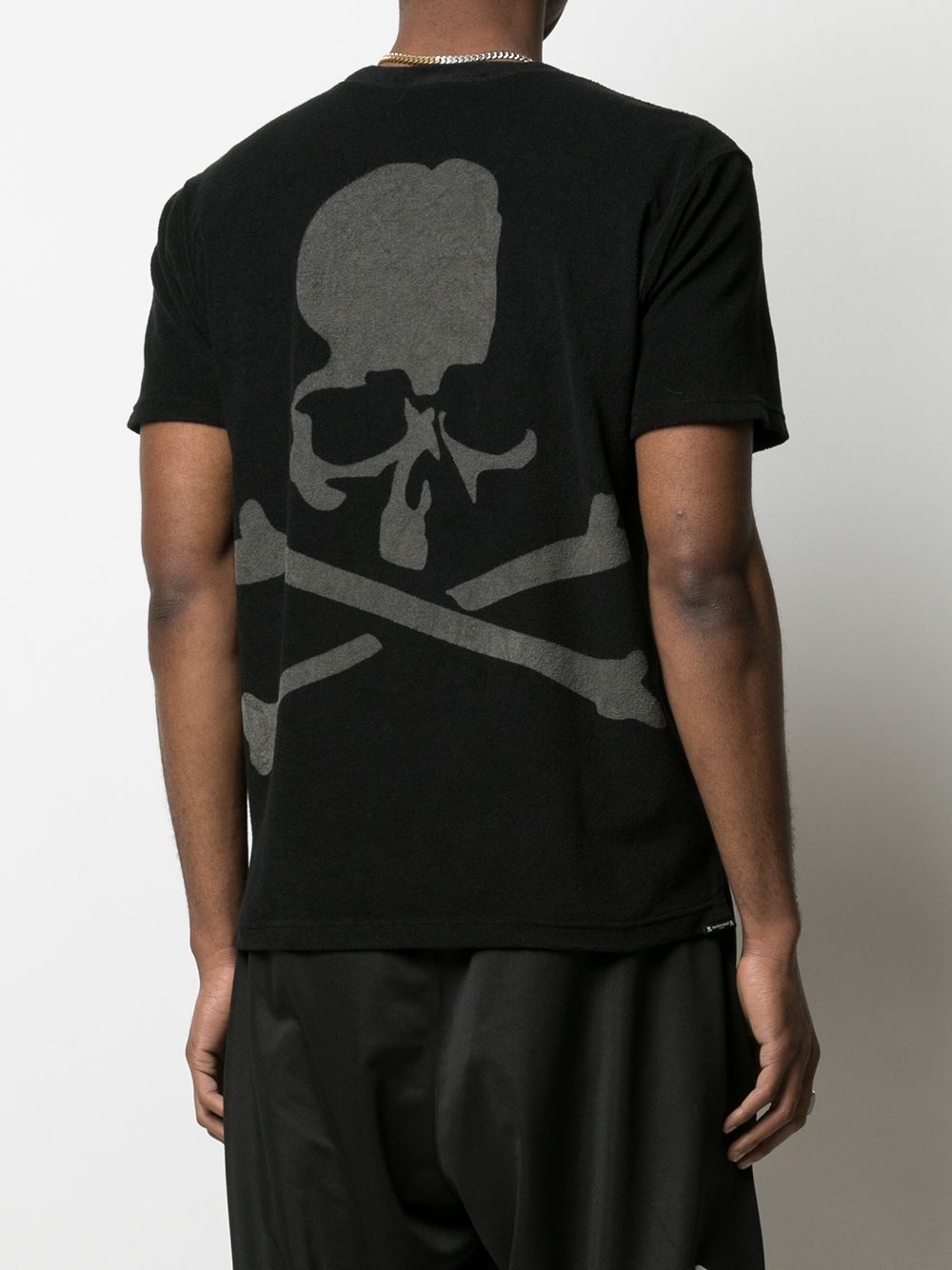 skull and crossbones-print T-shirt - 4