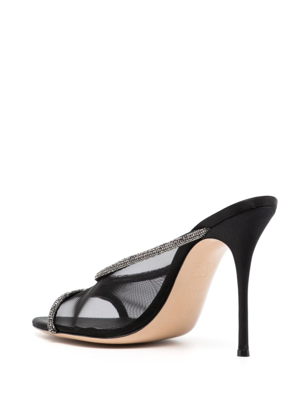 MimÃ¬ 100mm mesh mules - 3