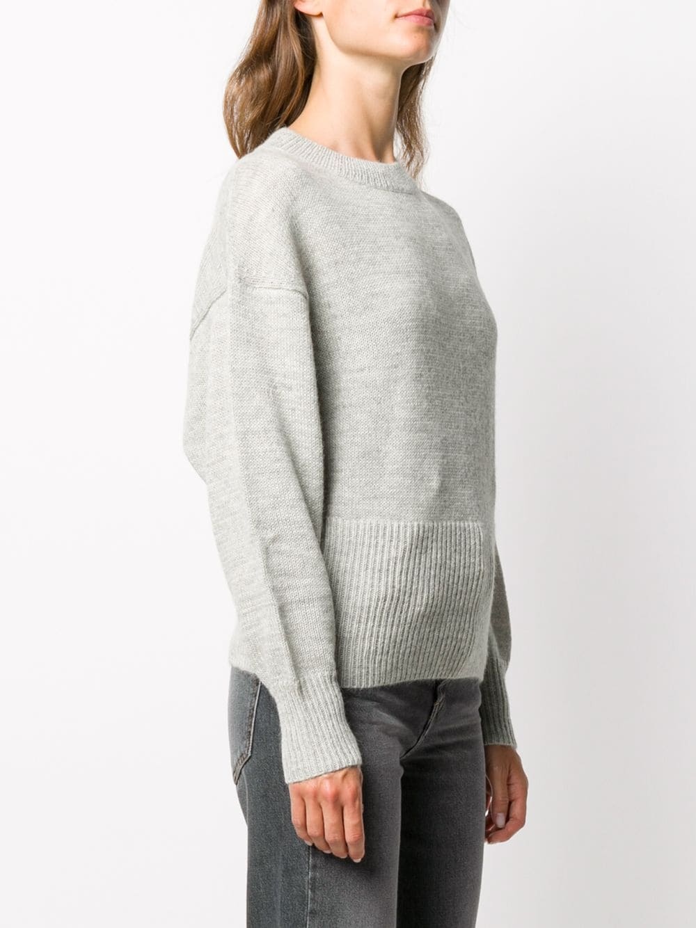 classic rib knit jumper - 3