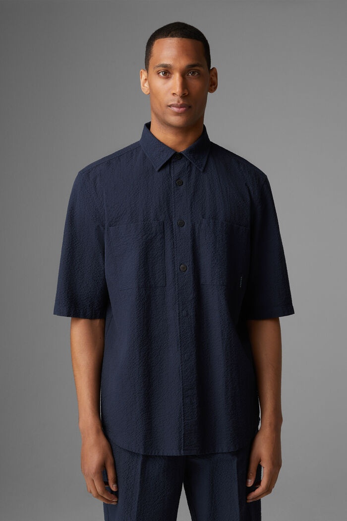 Eddy Short-sleeved shirt in Navy blue - 2
