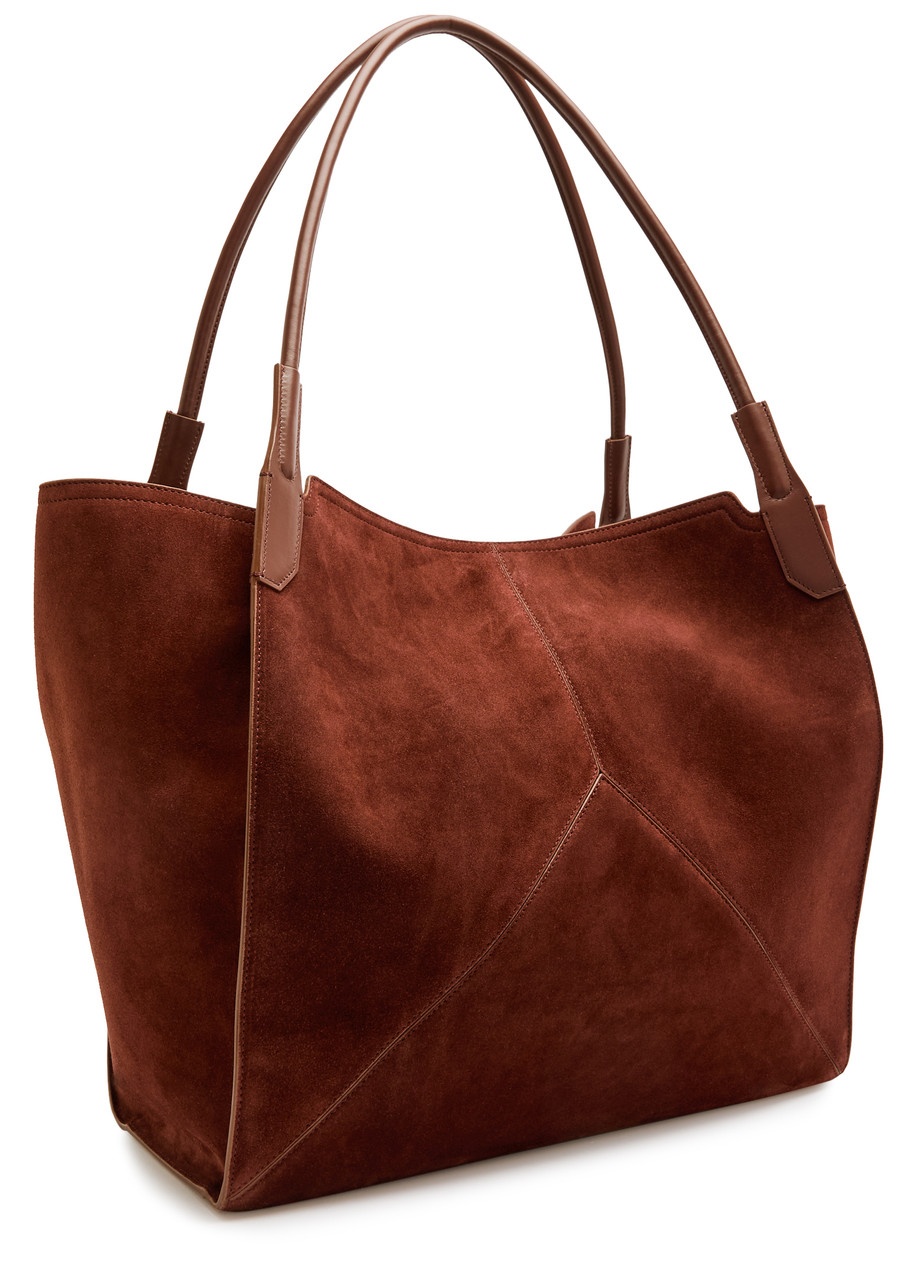 Victoria Beckham Victoria Panelled Suede Tote - 2
