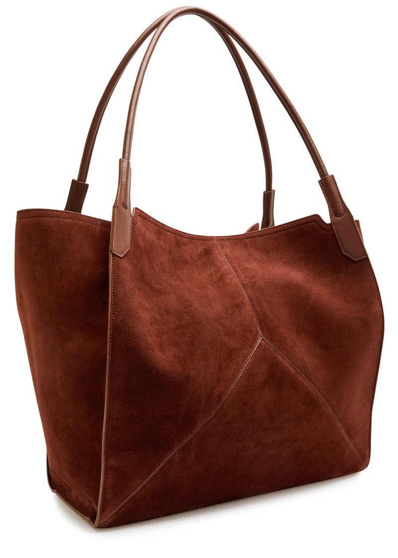 Victoria Beckham Victoria Beckham Victoria Panelled Suede Tote outlook