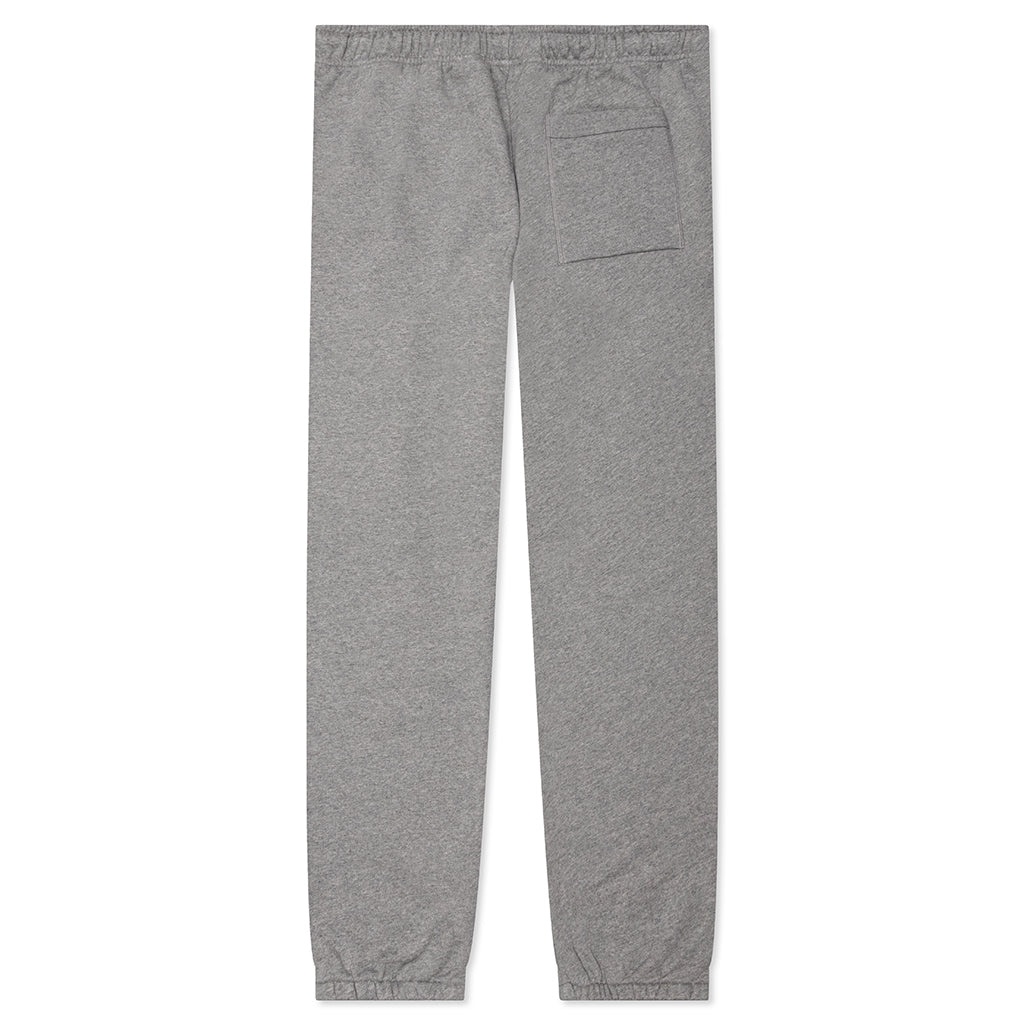 ACNE STUDIOS COTTON SWEATPANTS - LIGHT GREY MELANGE - 2