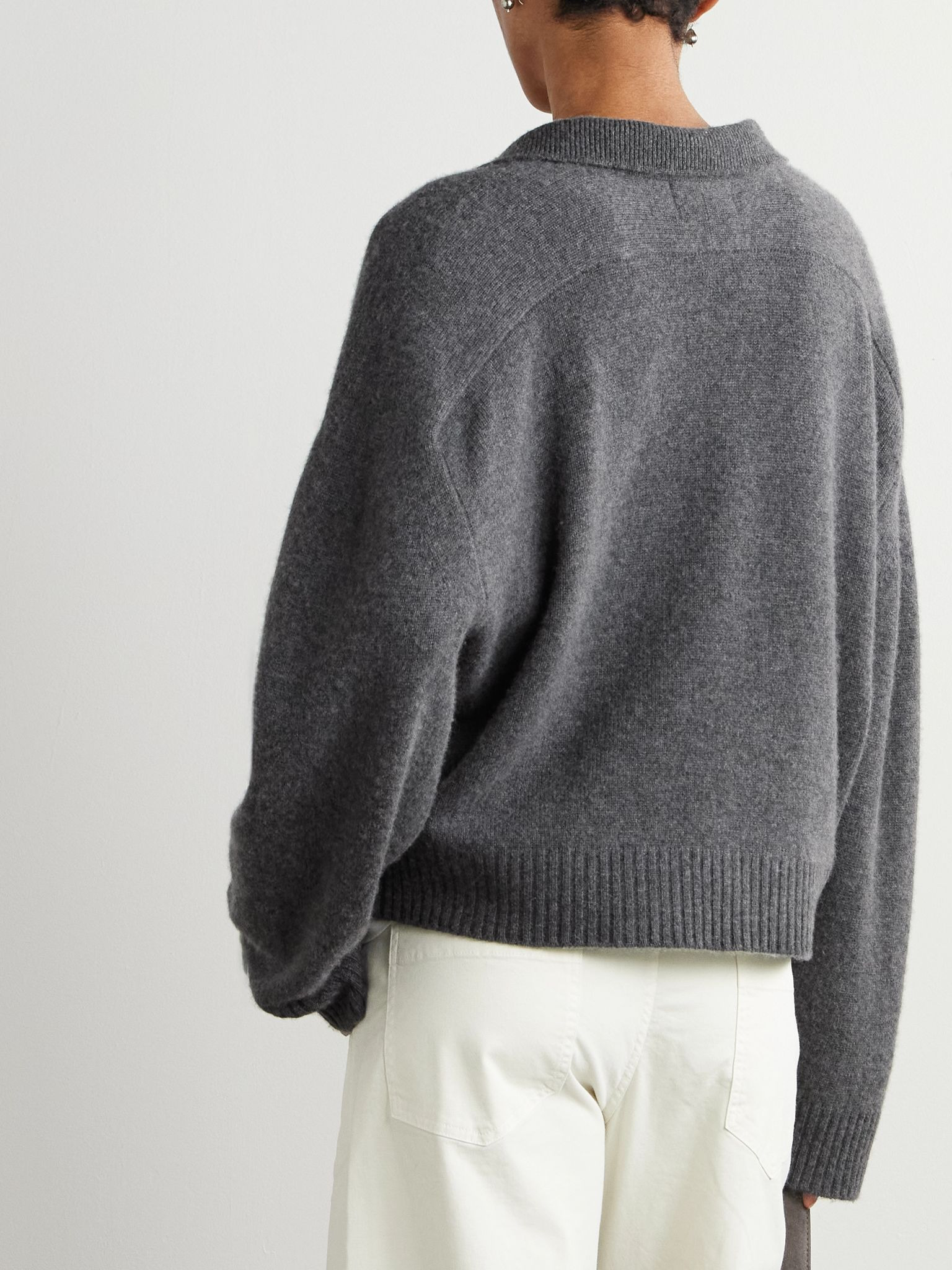 Homere cashmere sweater Dark gray - 3