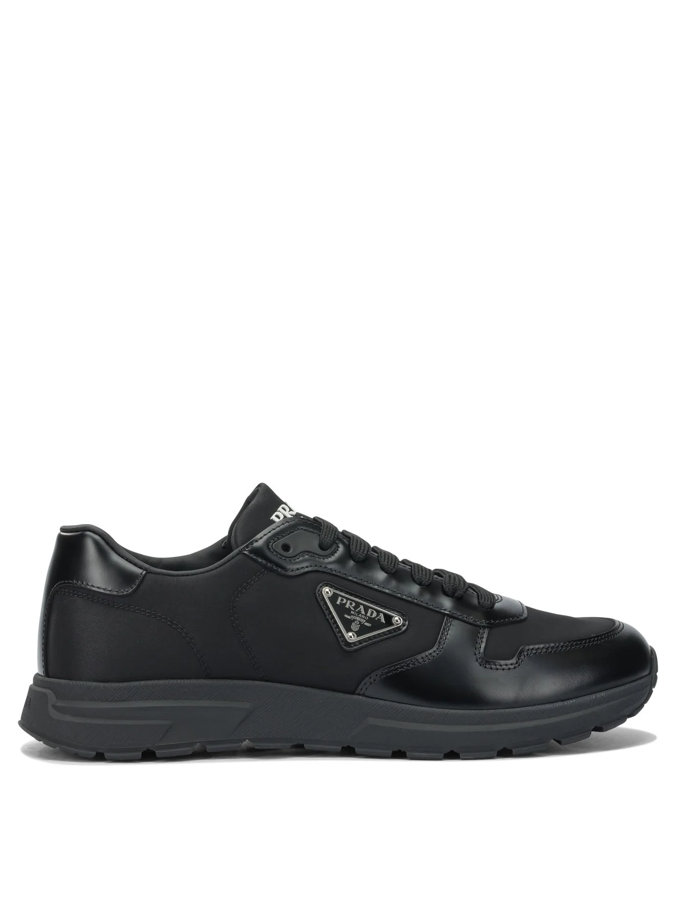 Prada Re-nylon And Leather "prax 01" Sneakers - 1