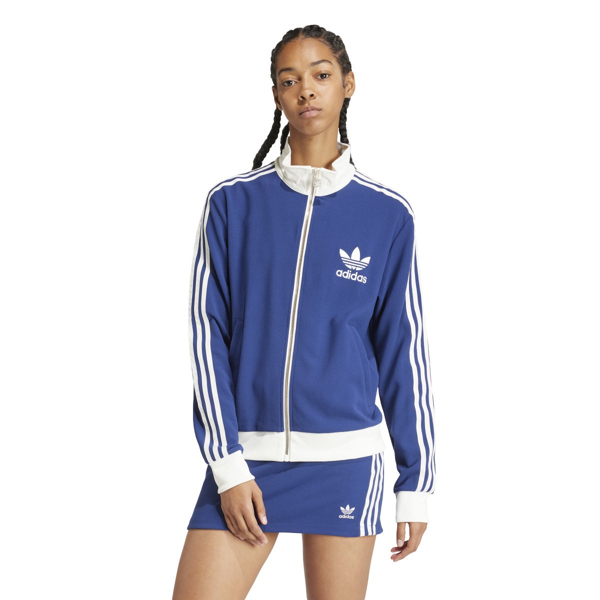 Wmns Premium Originals Crepe Track Top - 2