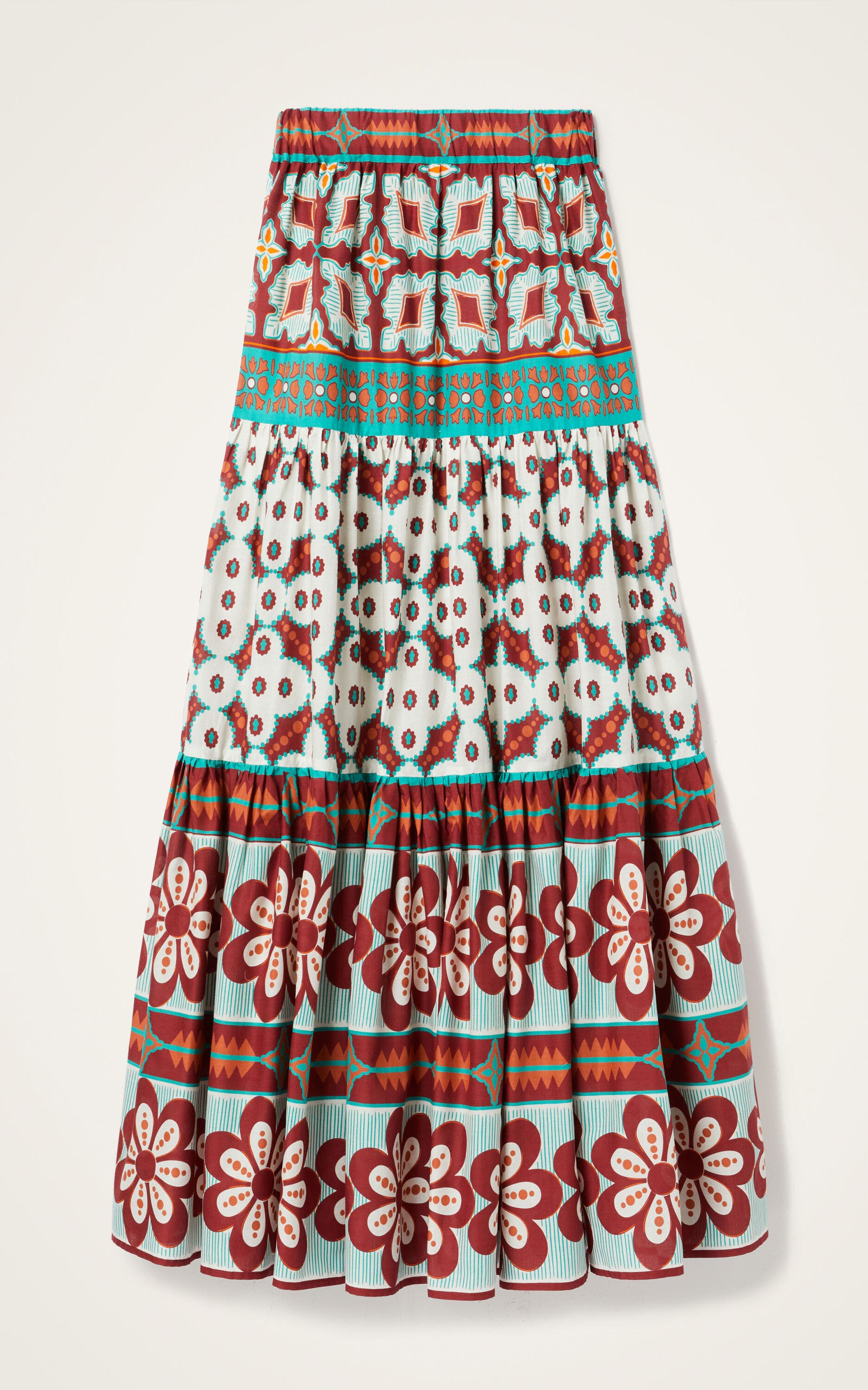 La DoubleJ Big Skirt Pagoda Placée Rust at Nordstrom - 2