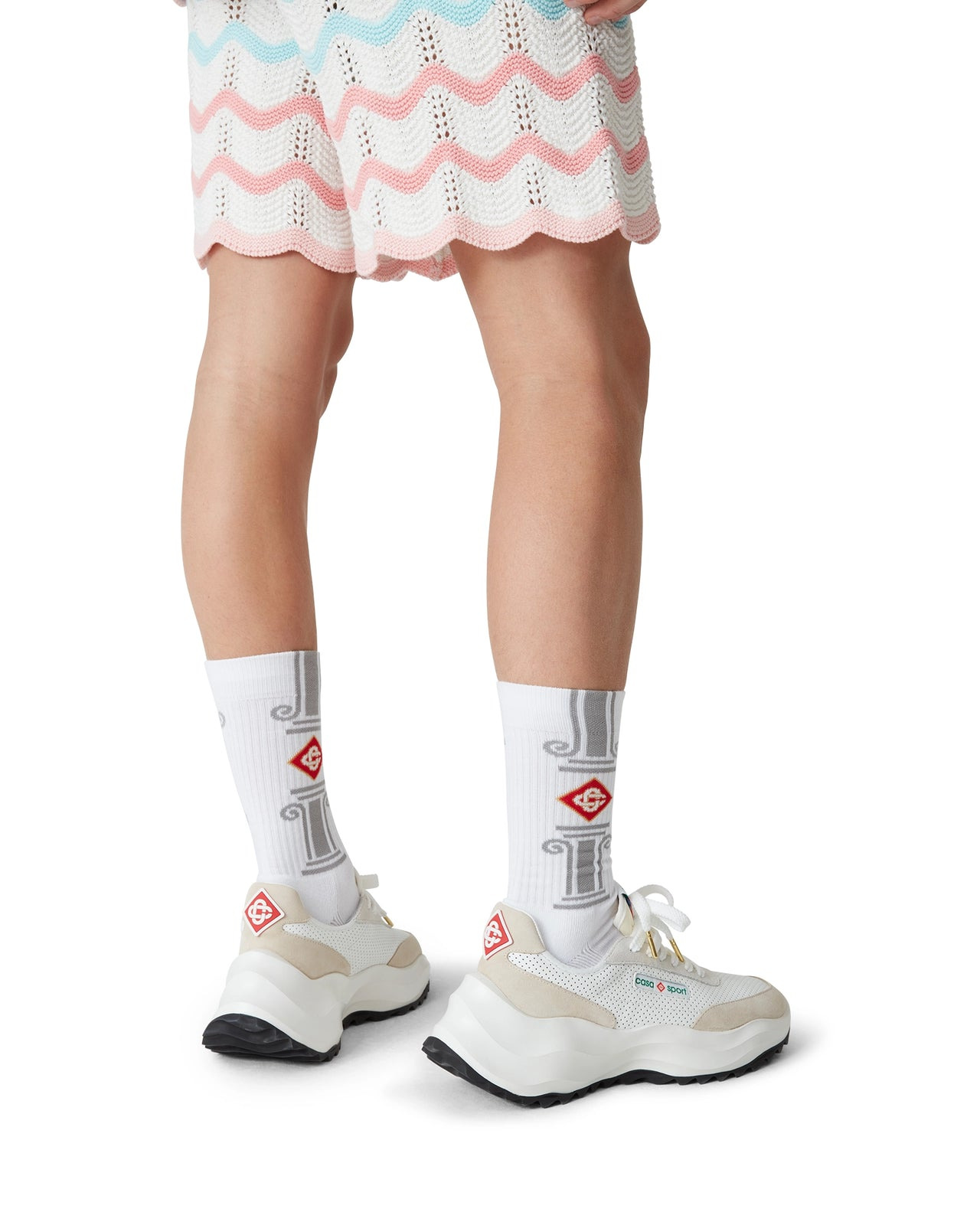 Mens Atlantis Off-White Sneaker - 5