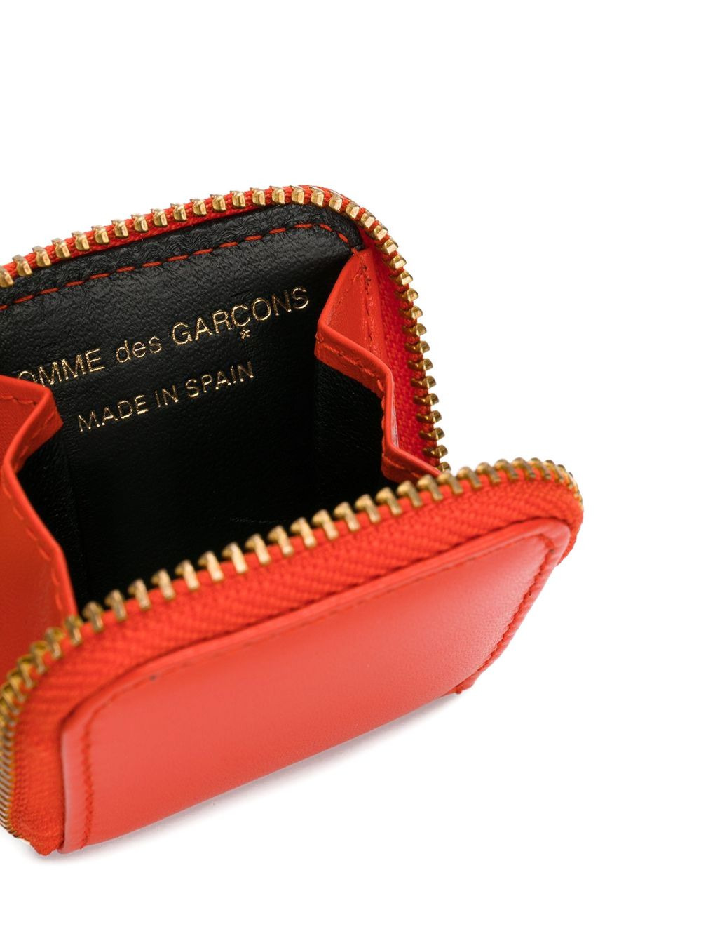 zipped leather purse - 2