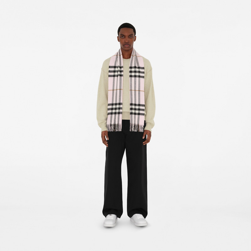 Burberry Check Cashmere Scarf 5