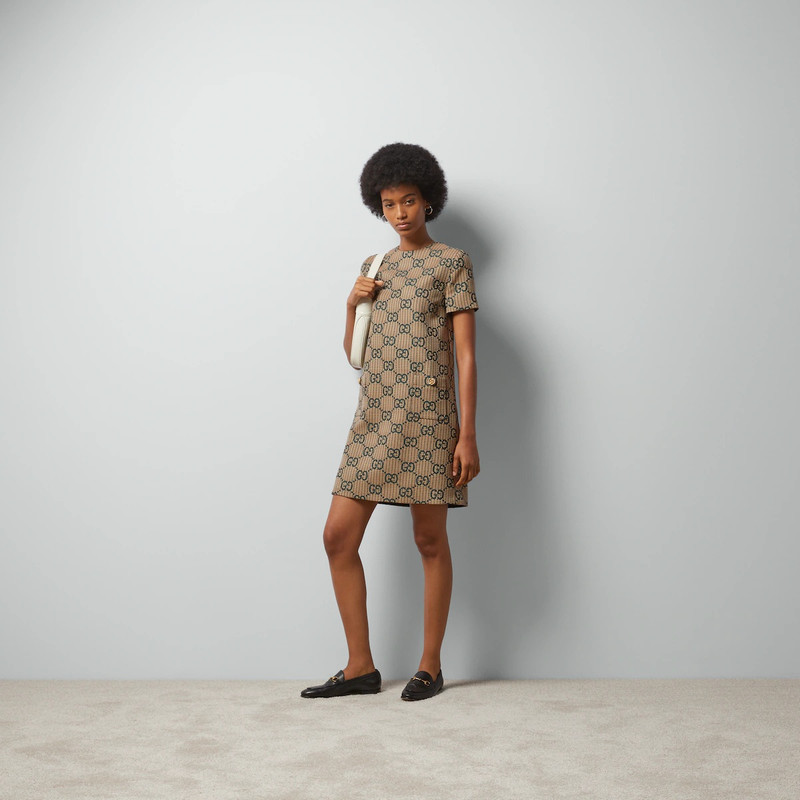 GUCCI GG wool dress outlook