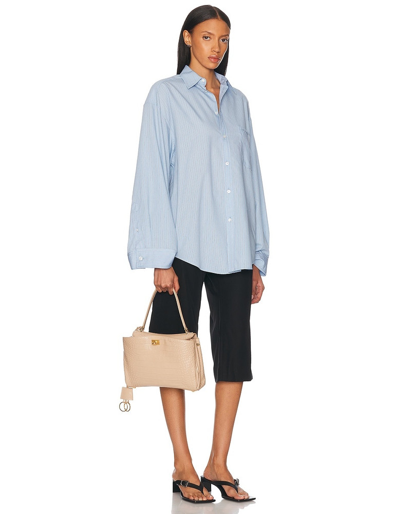 BALENCIAGA Rodeo Embossed Croc Small Top Handle Bag outlook