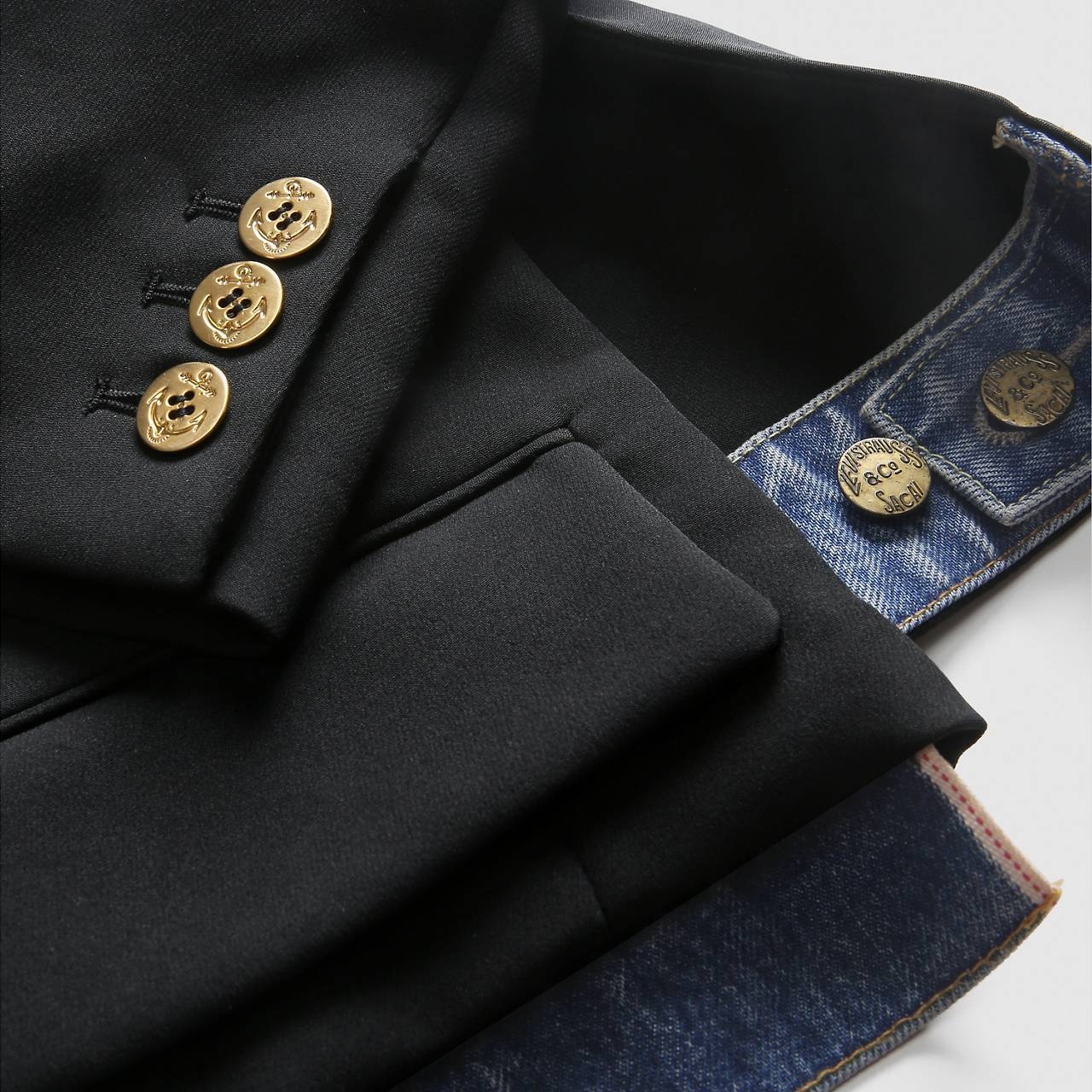 LEVI’S® X SACAI WOMEN’S DENIM X METELASSE TWILL JACKET - 9