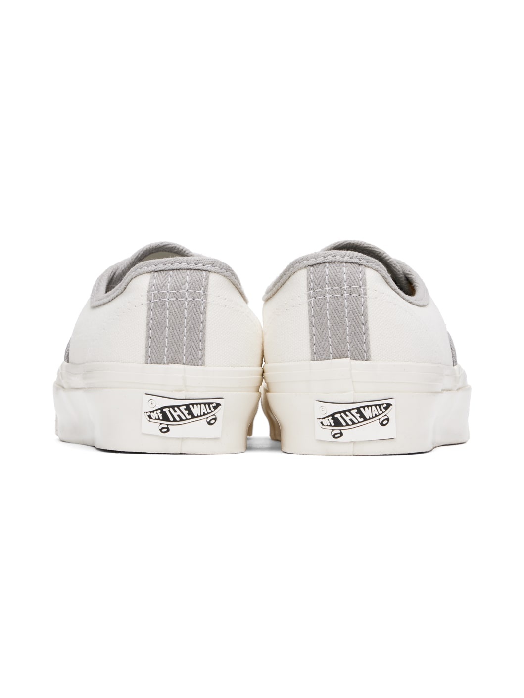 Off-White & Gray Authentic Reissue 44 Sneakers - 2