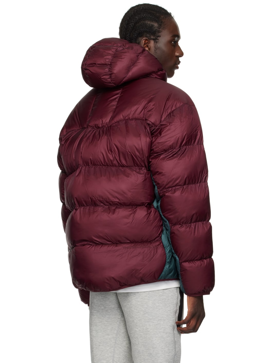 Burgundy Lunar Lake Puffer Jacket - 3