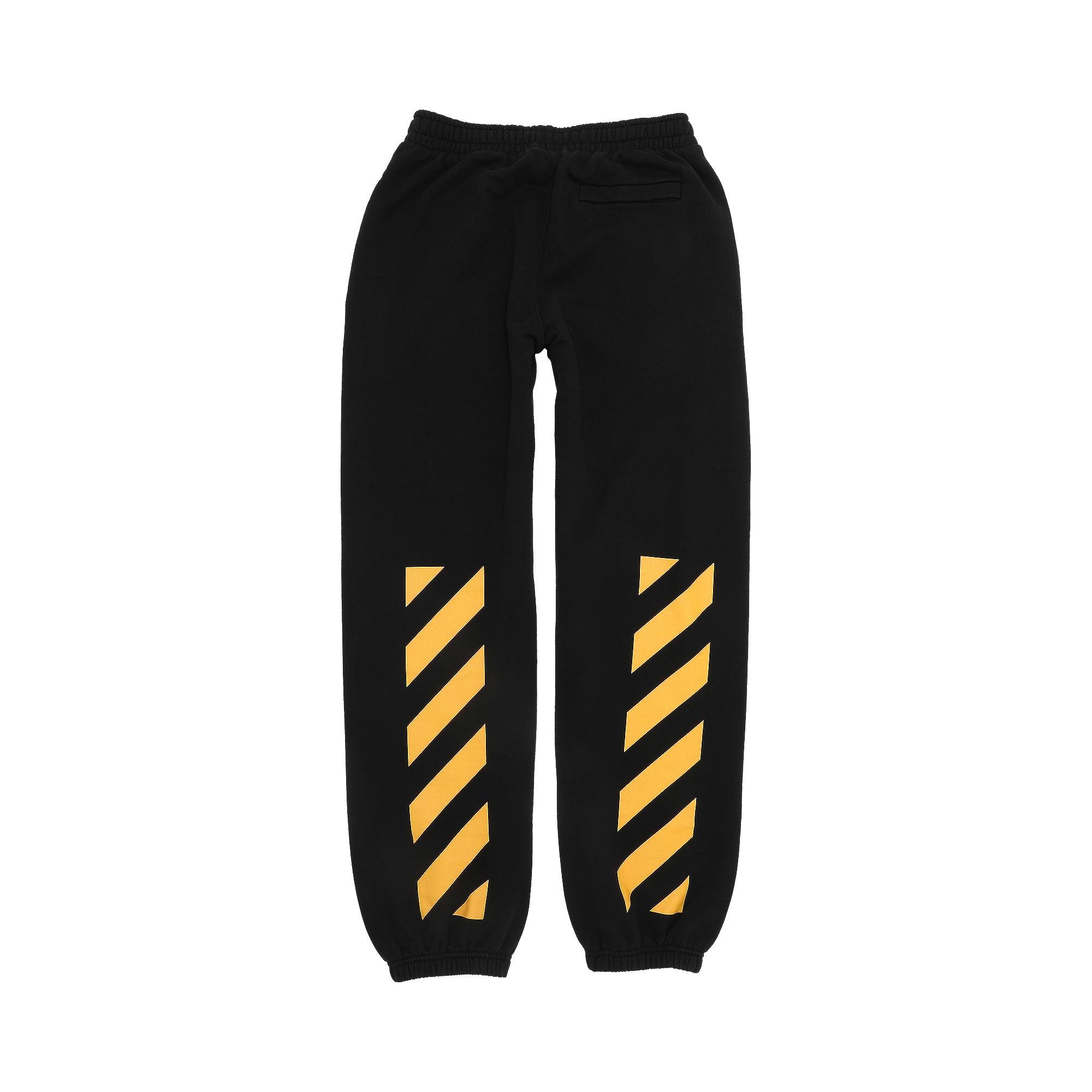 Off-White Carav Painting Slim Sweatpant 'Black/Multicolor' - 2