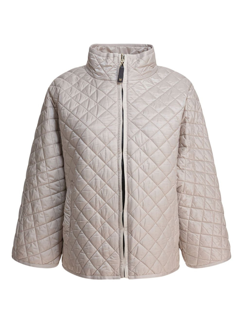 Delfina quilted zip-front jacket 1