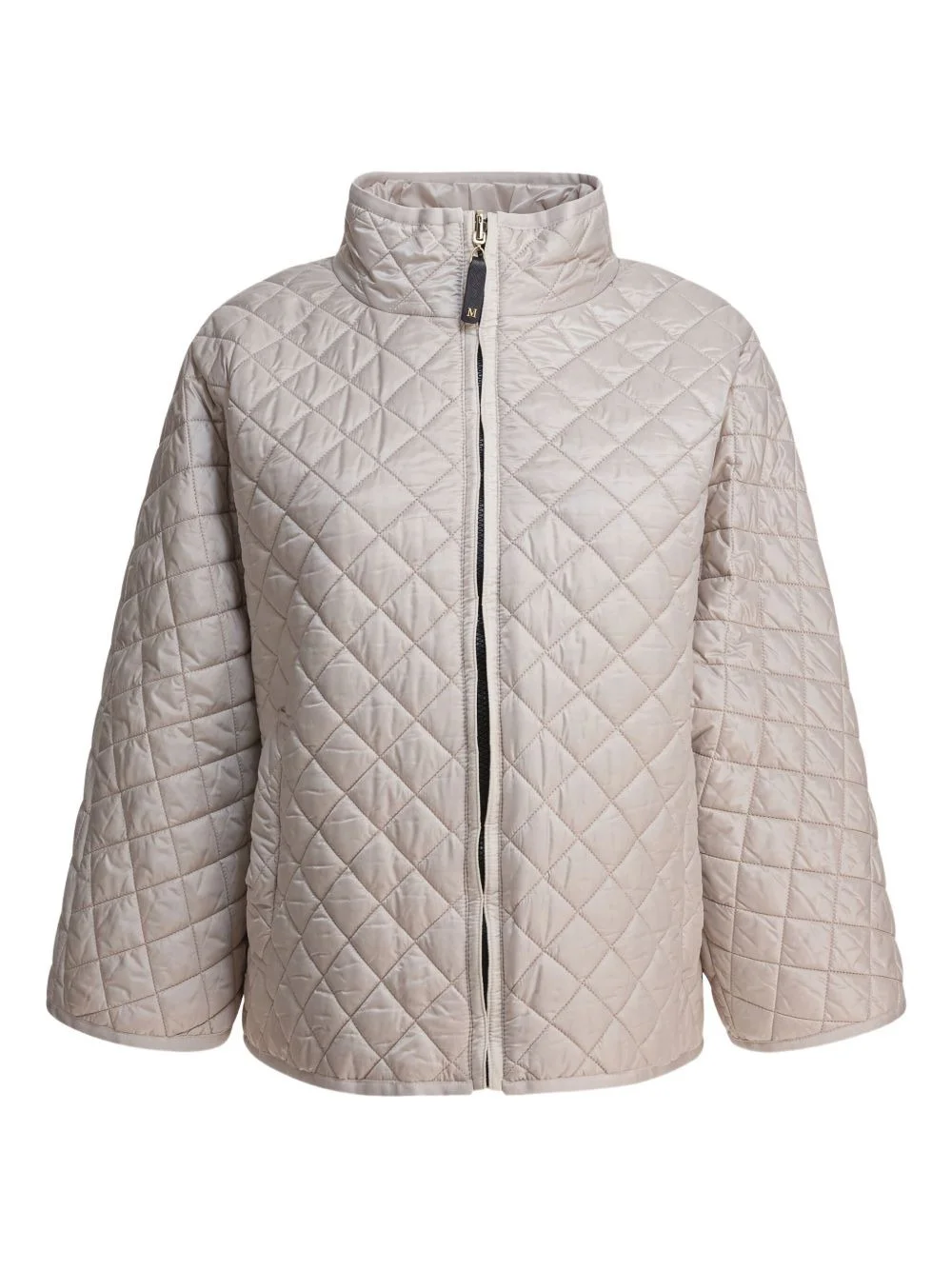 Delfina quilted zip-front jacket - 1