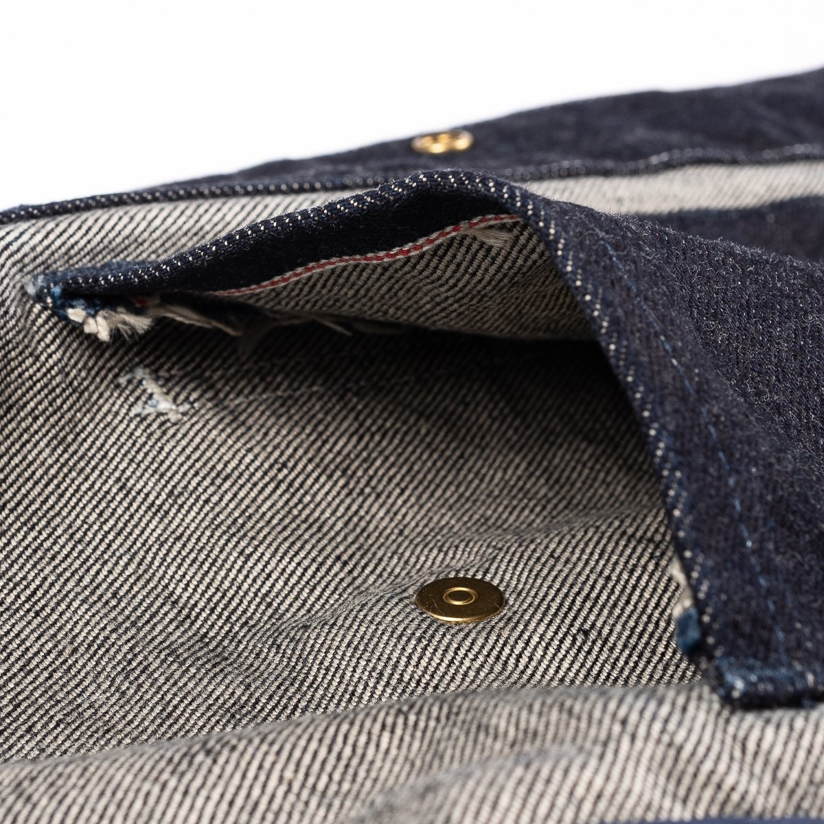 14oz Selvedge Denim Chore Jacket - Indigo - 13