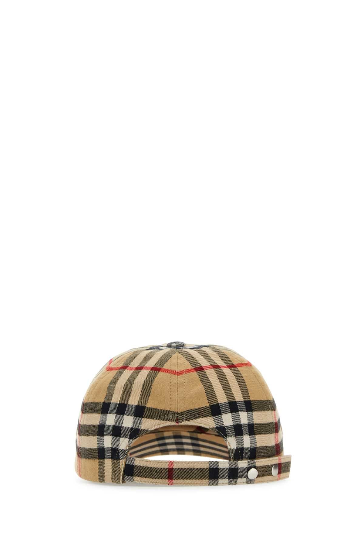 Burberry Unisex Embroidered Cotton Baseball Cap - 3