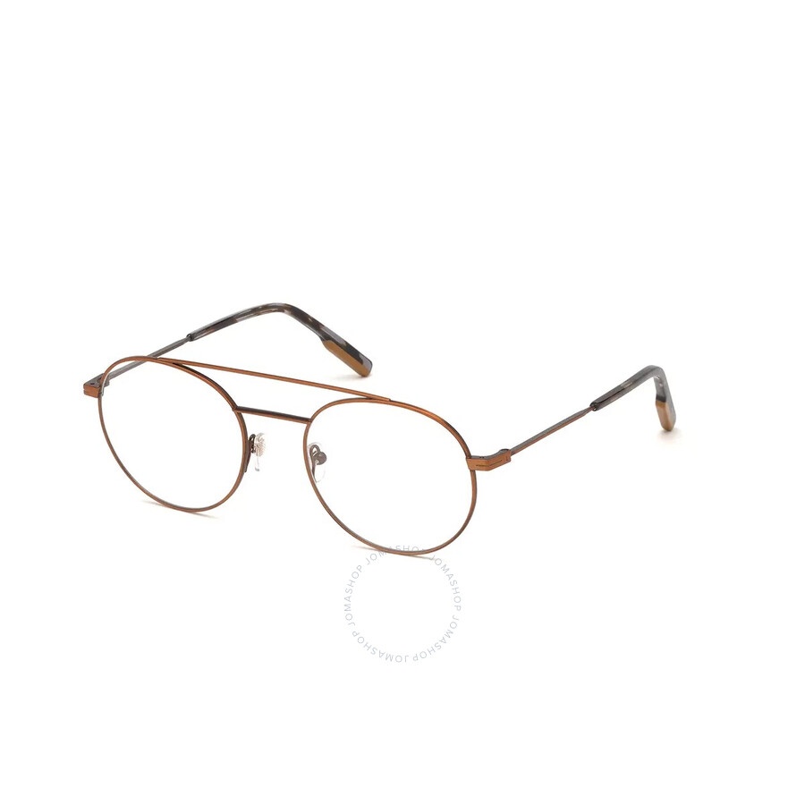 Zegna Demo Round Men's Eyeglasses EZ5162 038 53 - 1