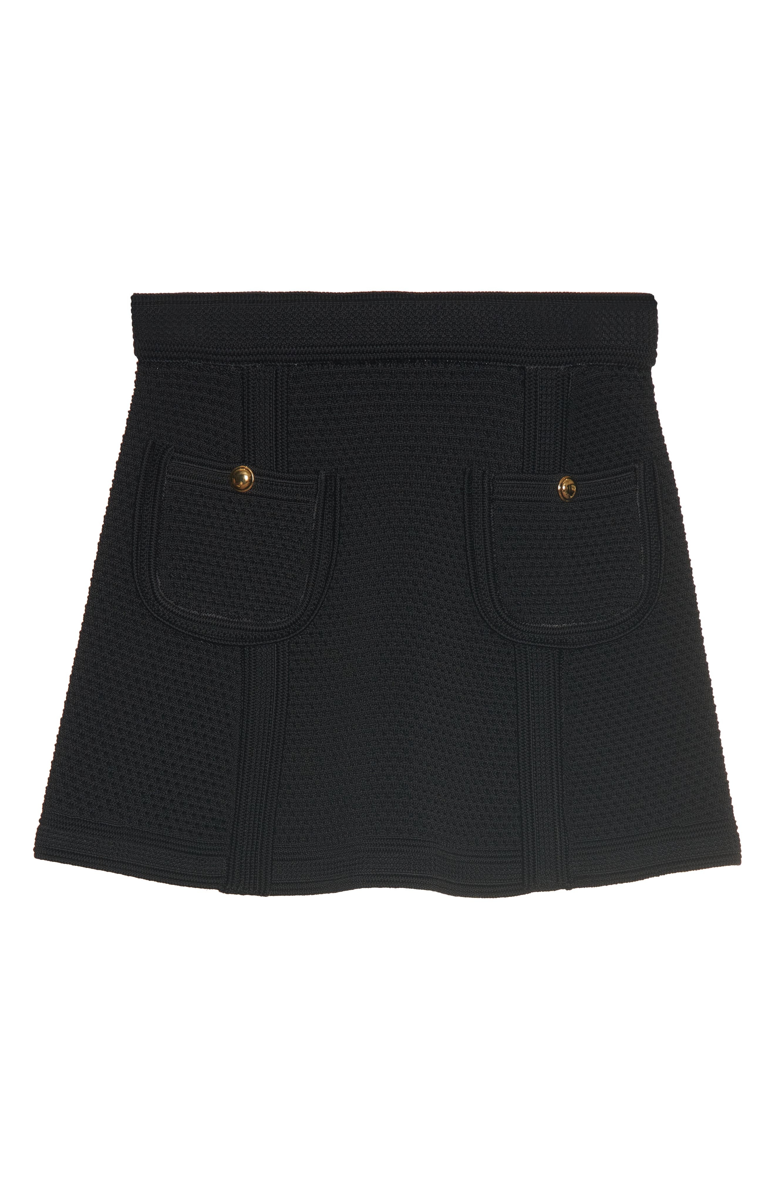 TOM FORD Compact Knit Miniskirt in Black at Nordstrom - 6