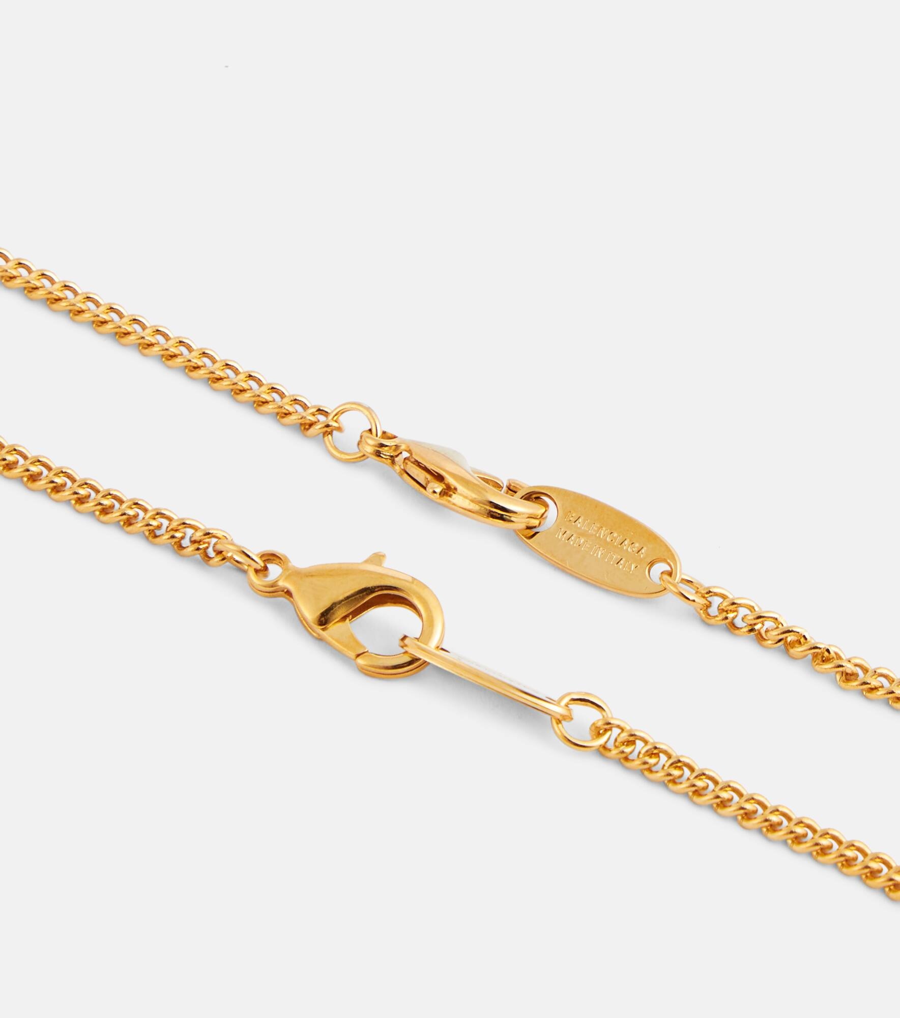 Lovelock Double embellished necklace - 2