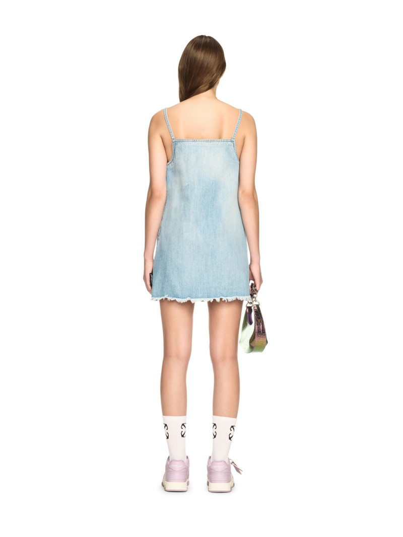 Blue Denim Doll Dress 4