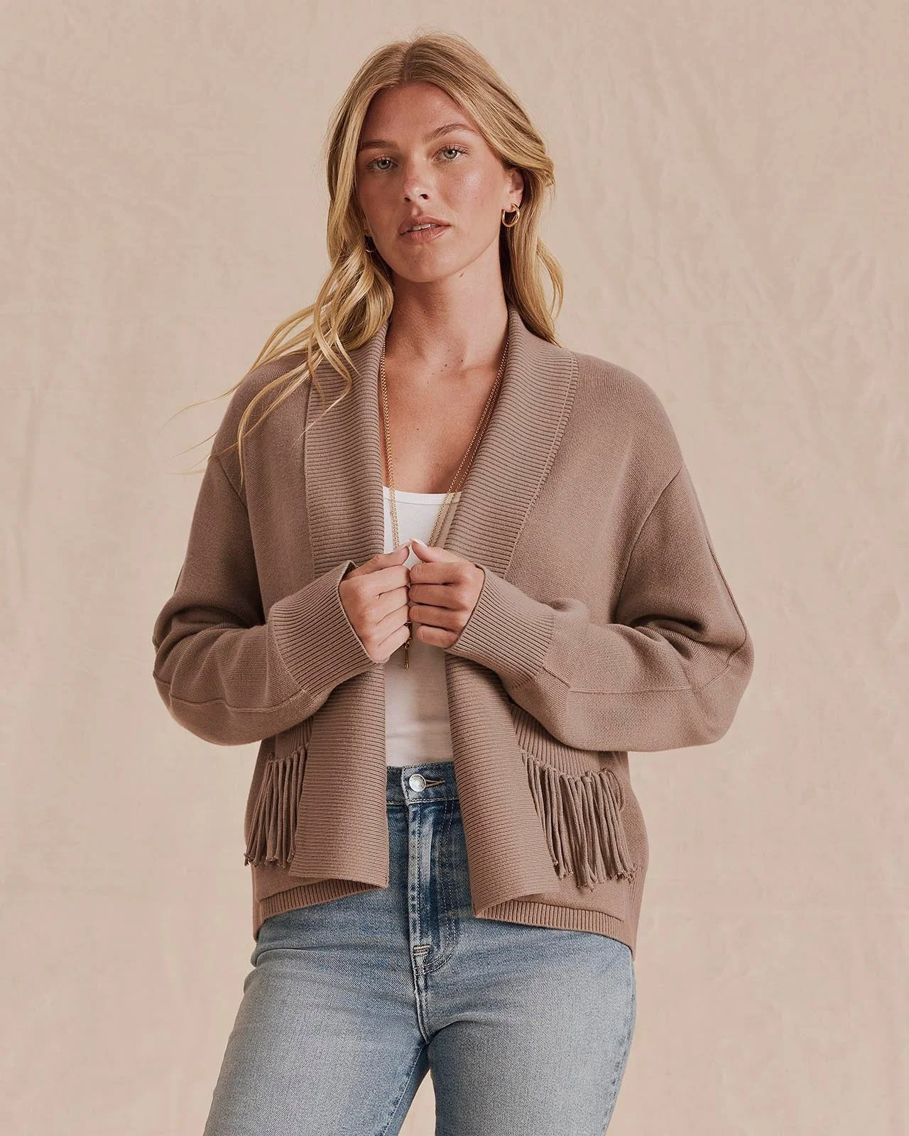 Willow Fringe Cardigan - 1