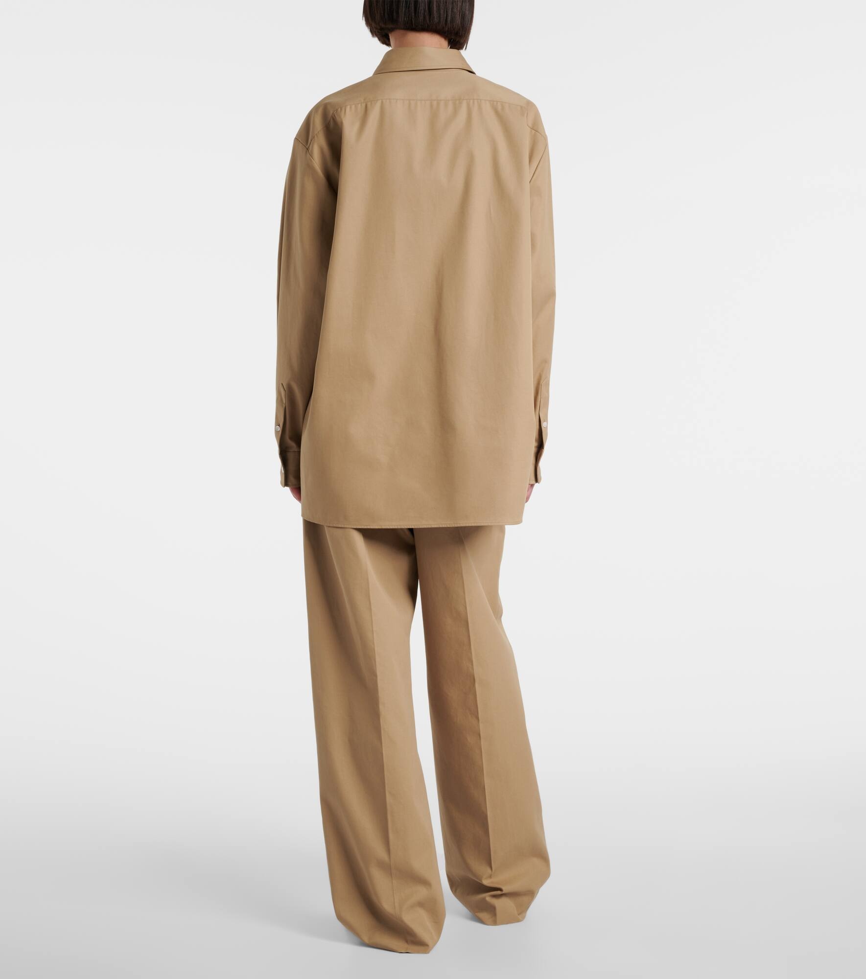 Tansy cotton and cashmere shirt - 3