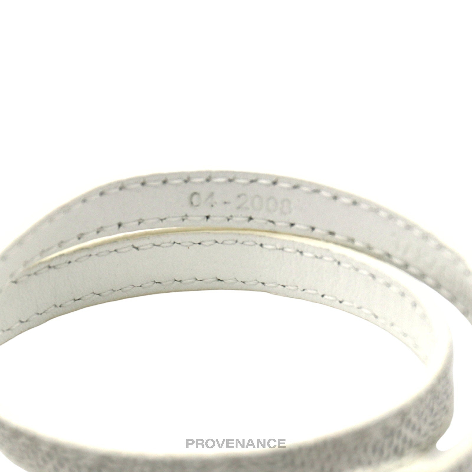 Goyard Double Wrap Bracelet - White Goyardine - 4