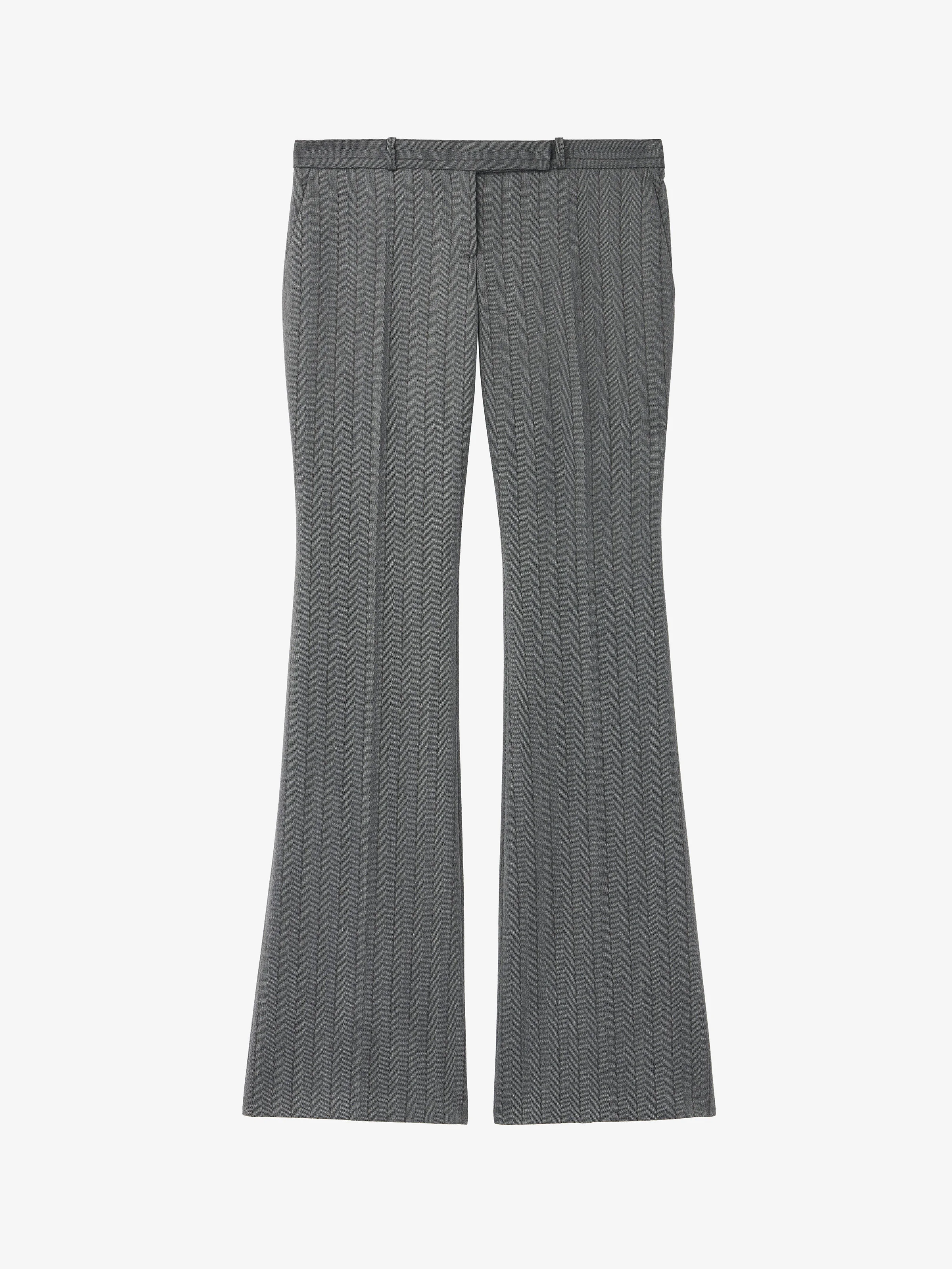 Herringbone Bumster Trousers - 1
