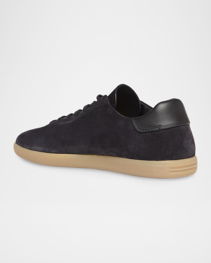 ZEGNA Men's 232 Suede Low-Top Sneakers outlook