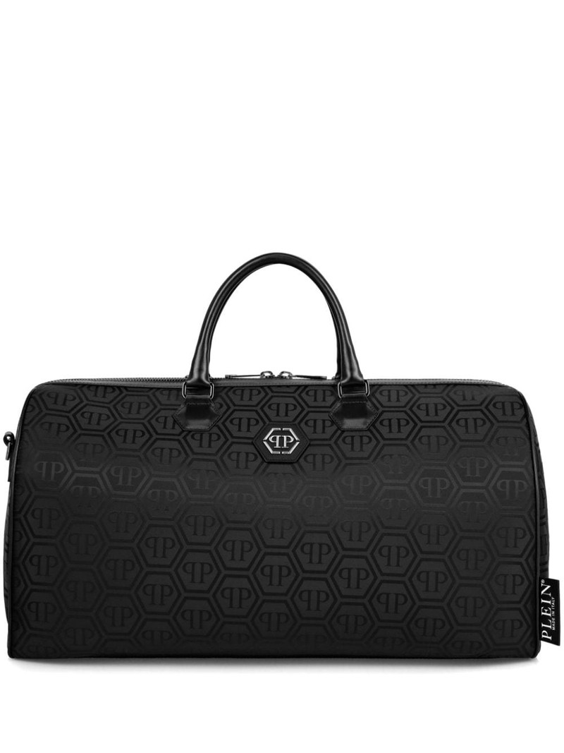 jacquard monogram tote bag 1