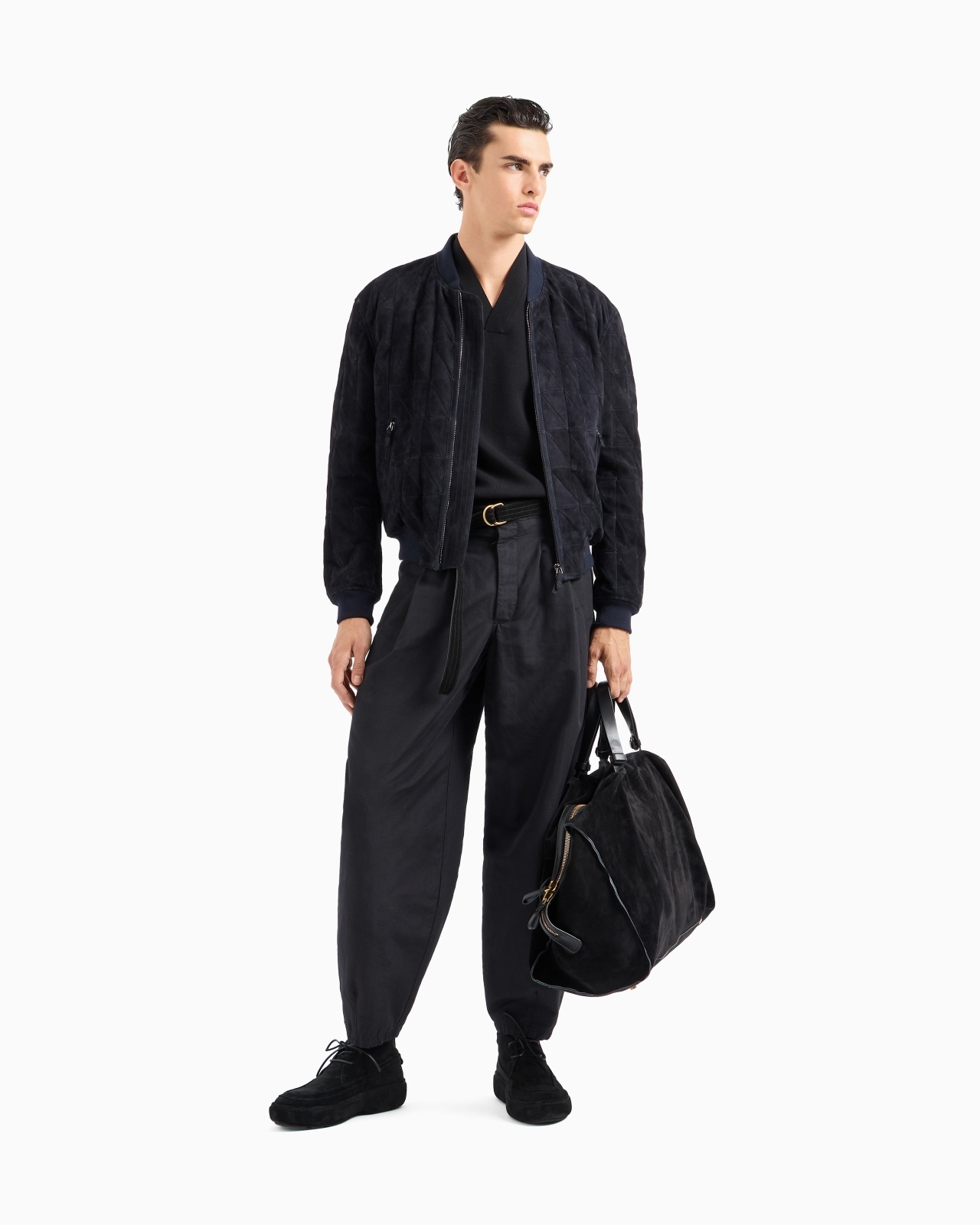 BLOUSON IN SUEDE LAMBSKIN - 2