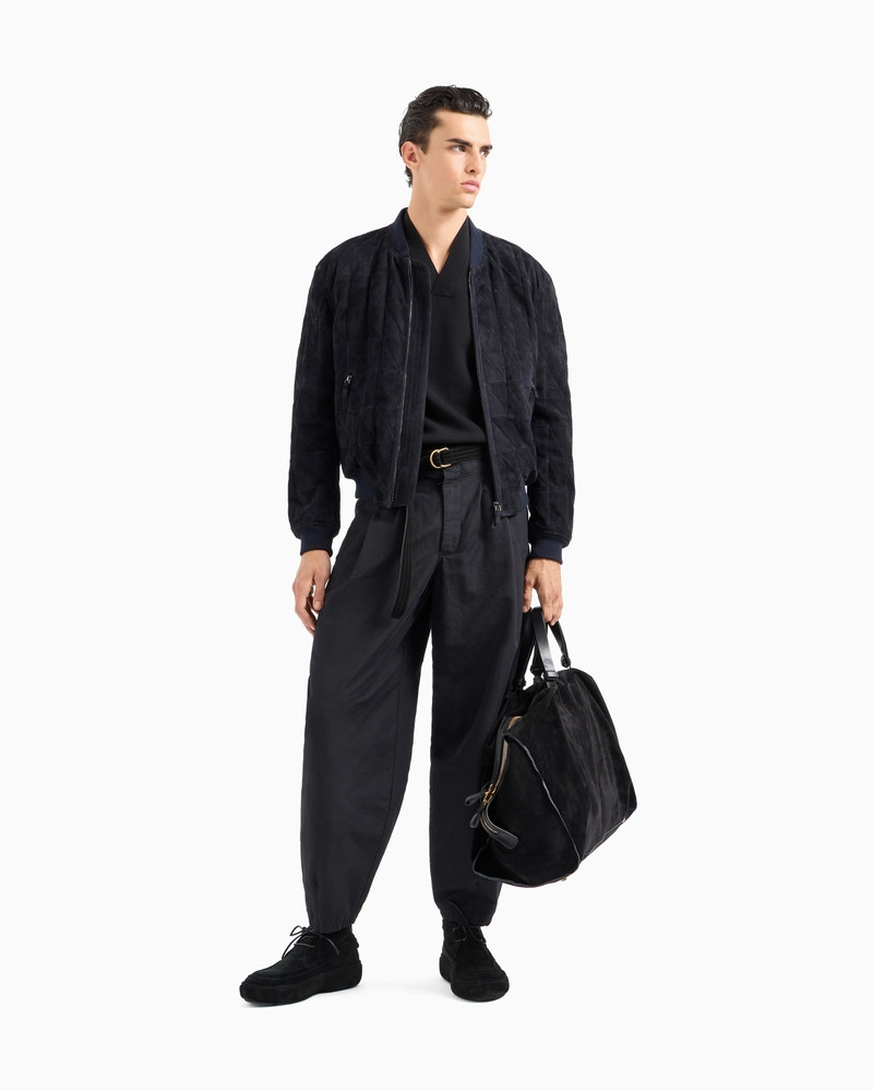 BLOUSON IN SUEDE LAMBSKIN 2