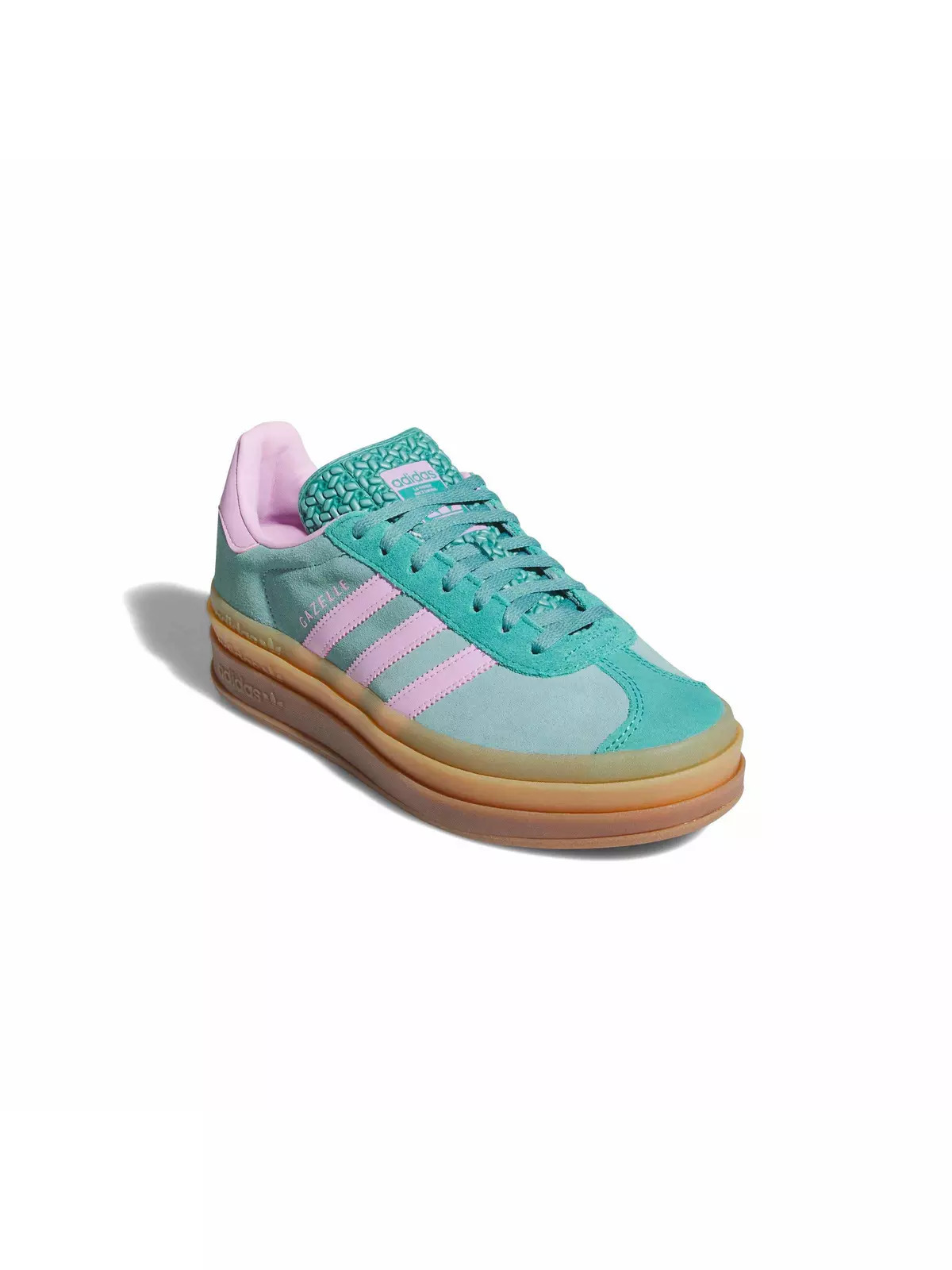 Originals Gazelle Bold "Powder Teal/Bliss Lilac/Pure Teal" Women's Shoe - 3