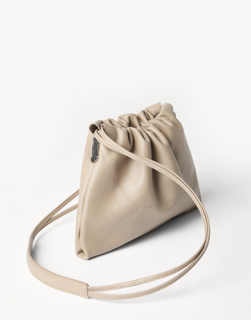 BC Duo pouch bag in calfskin with monili 3